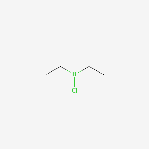 molecular formula C4H10BCl B1606905 Chlorodiethylborane CAS No. 5314-83-0