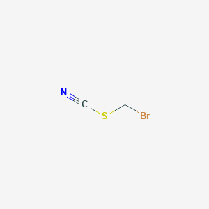 molecular formula C2H2BrNS B160693 Bromomethyl thiocyanate CAS No. 10163-46-9