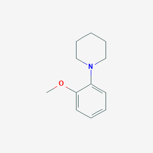 molecular formula C12H17NO B1606951 1-(2-Methoxyphenyl)piperidine CAS No. 5181-06-6