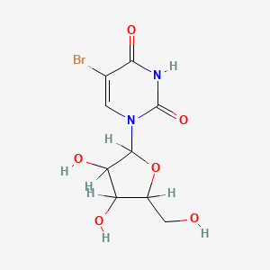 molecular formula C9H11BrN2O6 B1606954 5-Bromouracil ribonucleoside CAS No. 3370-69-2