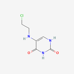 5-(2'-Chloroethyl)aminouracil