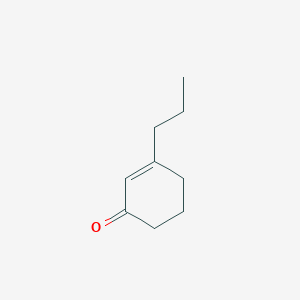 molecular formula C9H14O B1606958 3-Propylcyclohex-2-en-1-one CAS No. 6328-24-1