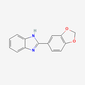 2-(1,3-benzodioxol-5-yl)-1H-benzimidazole