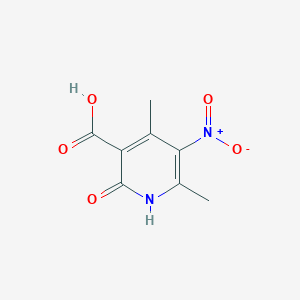 4,6-Dimethyl-5-nitro-2-oxo-1,2-dihydropyridine-3-carboxylic acid