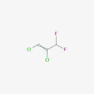 molecular formula C3H2Cl2F2 B1606985 1,2-Dichloro-3,3-difluoroprop-1-ene CAS No. 2805-21-2