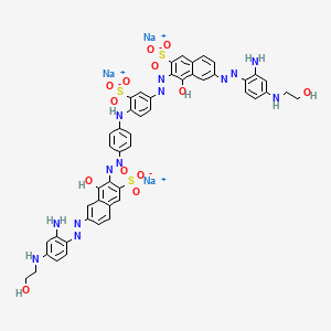 molecular formula C48H40N13Na3O13S3 B1606992 C.I. Direct Black 32 CAS No. 6428-38-2