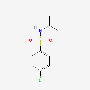 molecular formula C9H12ClNO2S B1607003 4-chloro-N-isopropylbenzenesulfonamide CAS No. 28860-19-7