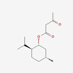 molecular formula C14H24O3 B1607025 Menthol acetoacetate CAS No. 59557-05-0