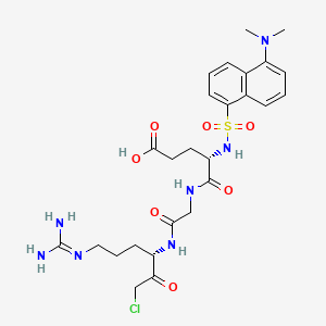 Dansylglutamyl-glycyl-arginine chloromethyl ketone
