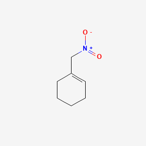 molecular formula C7H11NO2 B1607040 1-(Nitromethyl)cyclohex-1-ene CAS No. 5330-61-0