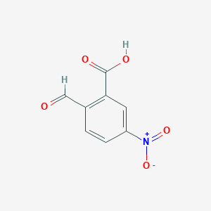 molecular formula C8H5NO5 B1607056 2-Formyl-5-nitrobenzoic acid CAS No. 7464-91-7
