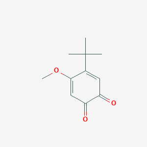 molecular formula C11H14O3 B1607061 4-叔丁基-5-甲氧基-邻苯醌 CAS No. 36122-03-9