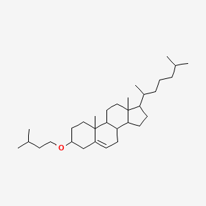 molecular formula C32H56O B1607063 Cholesteryl isoamyl ether CAS No. 74996-30-8