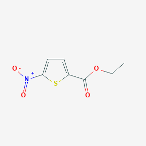 molecular formula C7H7NO4S B1607065 Ethyl 5-nitrothiophene-2-carboxylate CAS No. 5751-84-8