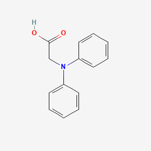 molecular formula C14H13NO2 B1607076 (Diphenylamino)acetic acid CAS No. 60085-74-7