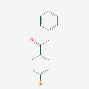 molecular formula C14H11BrO B160708 Benzyl 4-bromophenyl ketone CAS No. 2001-29-8