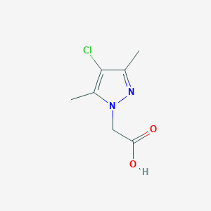 (4-chloro-3,5-dimethyl-1H-pyrazol-1-yl)acetic acid