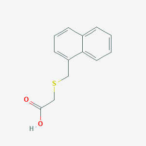 2-[(1-Naphthylmethyl)thio]acetic acid