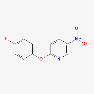 molecular formula C11H7FN2O3 B1607094 2-(4-Fluorophenoxy)-5-nitropyridine CAS No. 31011-26-4