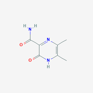 5,6-Dimethyl-3-oxo-3,4-dihydropyrazine-2-carboxamide