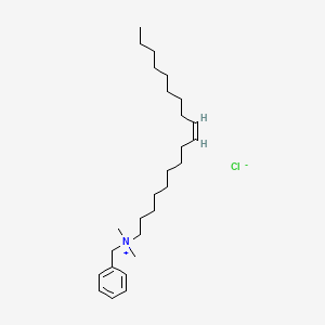 molecular formula C27H48ClN B1607116 Benzyldimethyloleylammonium chloride CAS No. 37139-99-4