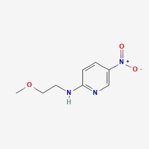 Pyridine, 2-((2-methoxyethyl)amino)-5-nitro-