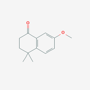 7-Methoxy-4,4-dimethyl-3,4-dihydro-2H-naphthalen-1-one
