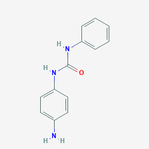 molecular formula C13H13N3O B160713 1-(4-Aminophenyl)-3-phenylurea CAS No. 10141-46-5