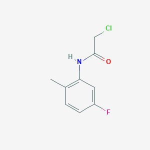 2-chloro-N-(5-fluoro-2-methylphenyl)acetamide