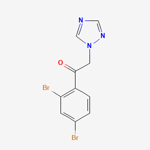 1-(2,4-dibromophenyl)-2-(1H-1,2,4-triazol-1-yl)ethanone