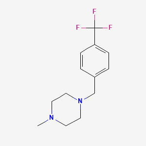 1-Methyl-4-(4-(trifluoromethyl)benzyl)piperazine