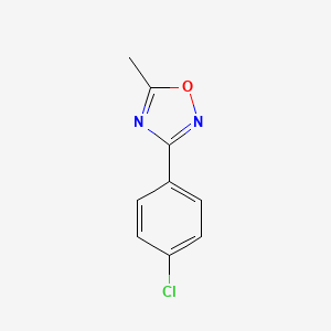 3-(4-Chlorophenyl)-5-methyl-1,2,4-oxadiazole