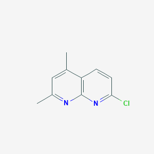 7-Chloro-2,4-dimethyl-1,8-naphthyridine