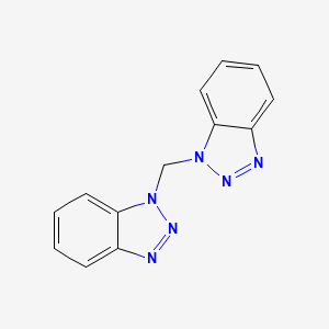 molecular formula C13H10N6 B1607148 1H-Benzotriazole,1,1'-methylenebis- CAS No. 88064-00-0