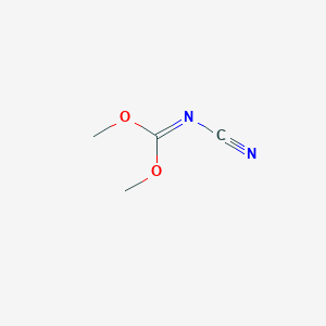 molecular formula C4H6N2O2 B1607175 Dimethyl cyanocarbonimidate CAS No. 24771-25-3