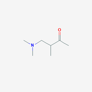 molecular formula C7H15NO B1607177 4-(Dimethylamino)-3-methylbutan-2-one CAS No. 22104-62-7