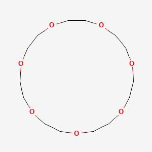 molecular formula C14H28O7 B1607181 1,4,7,10,13,16,19-Heptaoxacyclohenicosane CAS No. 33089-36-0