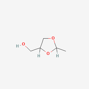 molecular formula C5H10O3 B1607183 (2-Methyl-1,3-dioxolan-4-yl)methanol CAS No. 3773-93-1