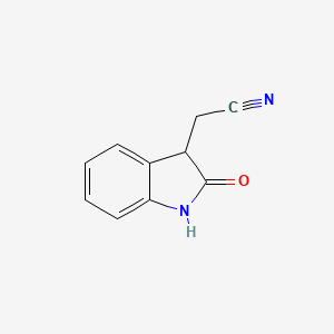 1H-Indole-3-acetonitrile, 2,3-dihydro-2-oxo-