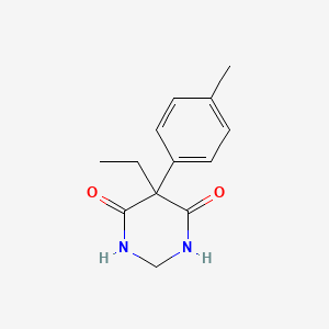 molecular formula C13H16N2O2 B1607195 4-METHYLPRIMIDONE CAS No. 59026-32-3