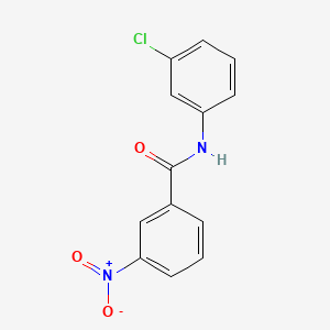 molecular formula C13H9ClN2O3 B1607197 N-(3-chlorophenyl)-3-nitrobenzamide CAS No. 2585-22-0