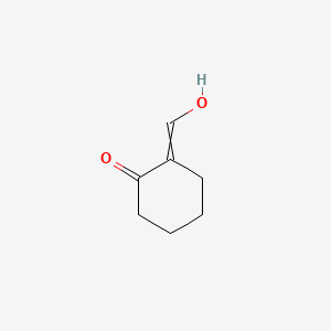 molecular formula C7H10O2 B1607199 2-Hydroxymethylenecyclohexanone CAS No. 823-45-0