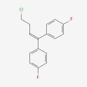 1,1'-(4-Chloro-1-butenylidene)bis(4-fluorobenzene)