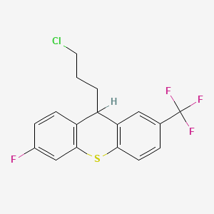 9-(3-Chloropropyl)-6-fluoro-2-(trifluoromethyl)-9H-thioxanthene