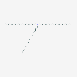 molecular formula C46H95N B1607205 N,N-di(pentadecyl)hexadecan-1-amine CAS No. 67701-00-2
