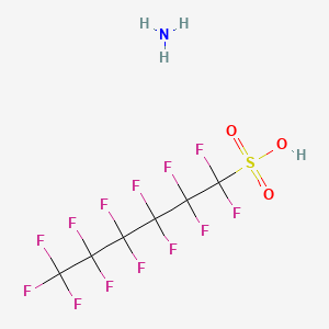 1-Hexanesulfonic acid, 1,1,2,2,3,3,4,4,5,5,6,6,6-tridecafluoro-, ammonium salt
