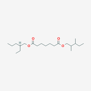 molecular formula C21H40O4 B1607213 2,3-Dimethylpentyl 2-ethylpentyl heptanedioate CAS No. 68515-75-3