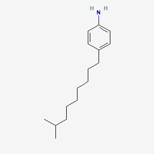 molecular formula C16H27N B1607214 4-(8-Methylnonyl)aniline CAS No. 68411-48-3