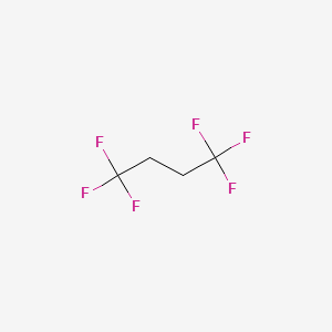 molecular formula C4H4F6 B1607238 1,1,1,4,4,4-Hexafluorobutane CAS No. 407-59-0