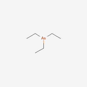 molecular formula C6H15As B1607241 Triethylarsine CAS No. 617-75-4